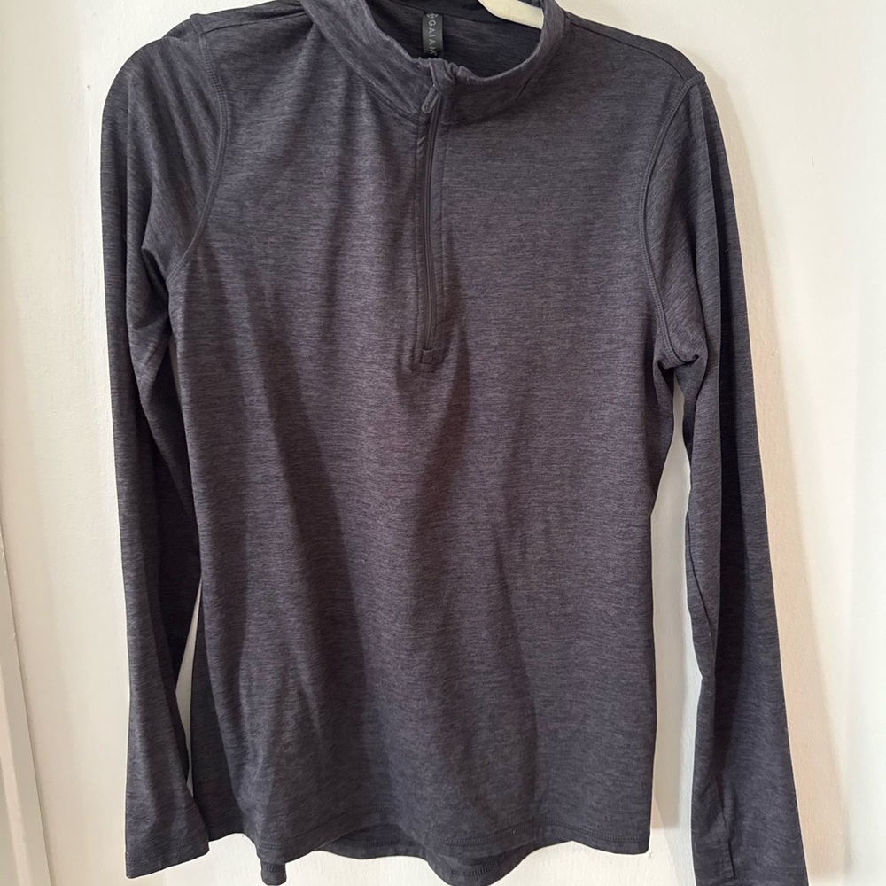 GAIAM Women's Gray Long Sleeve Top